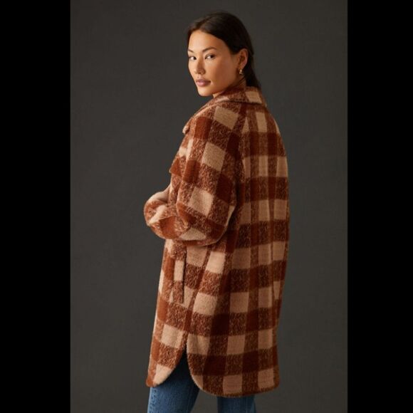 Anthropologie Greylin Longline Shirt Jacket - Picture 2 of 3